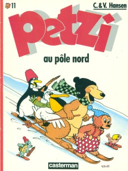 Couverture de l'album Petzi Tome 11 Petzi au pôle nord