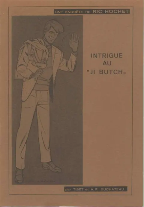 Couverture de l'album Ric Hochet Intrigue au Ji Butch