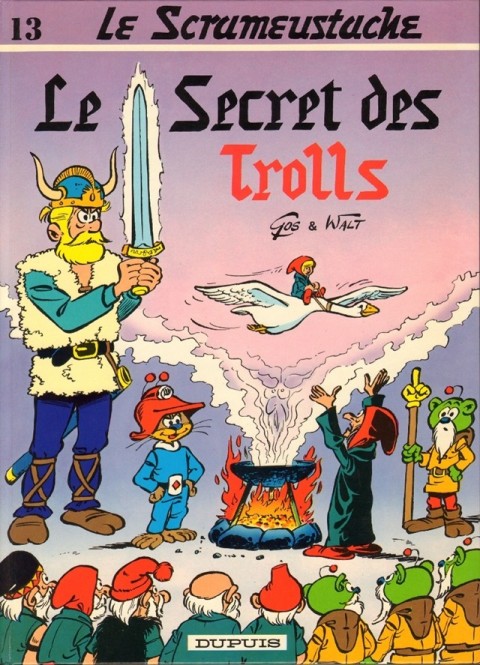 Couverture de l'album Le Scrameustache Tome 13 Le secret des Trolls