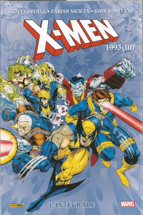 Couverture de l'album X-Men L'intégrale Tome 34 1993 (III)
