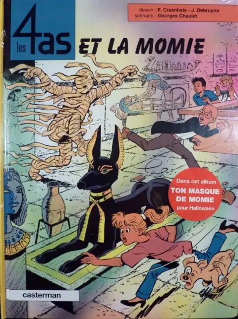 Les 4 as Tome 36 Les 4 as et la momie