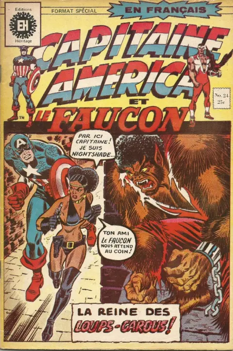 Capitaine America Tome 24 La Reine des loups-garous !