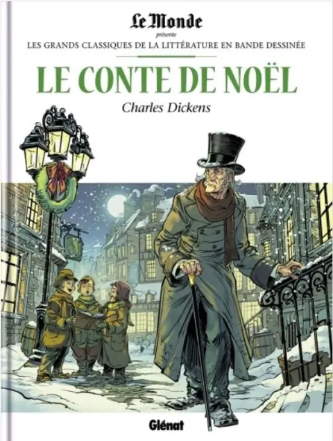 Les Grands Classiques de la littérature en bande dessinée Tome 24 Le conte de Noël