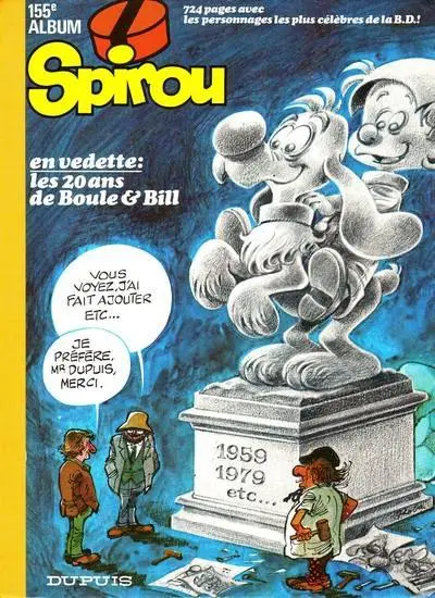 Le journal de Spirou Album N° 155