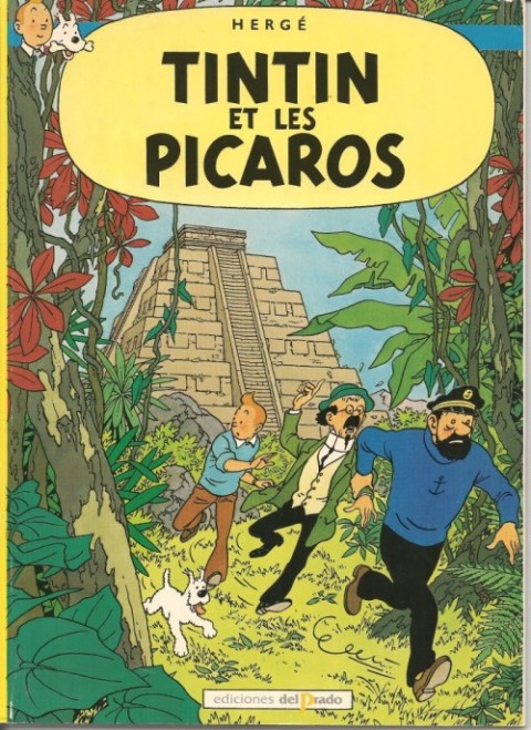 Couverture de l'album Tintin Tome 20 Tintin et les Picaros