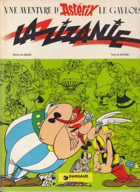Couverture de l'album Astérix Tome 15 La zizanie