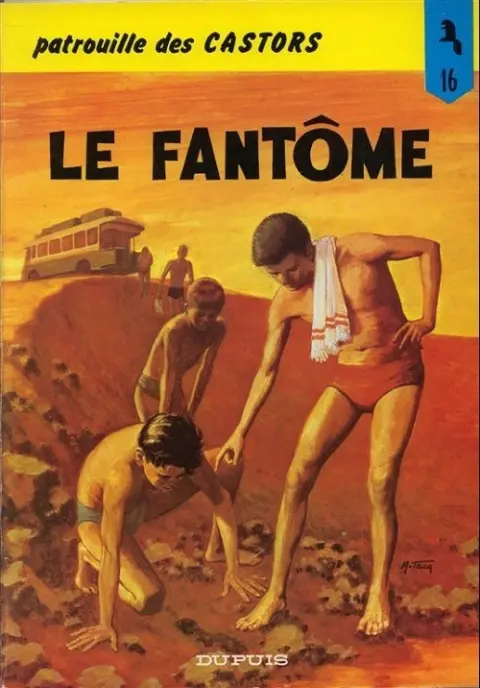 Couverture de l'album La Patrouille des Castors Tome 16 Le fantôme