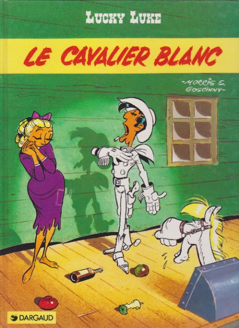 Couverture de l'album Lucky Luke Tome 43 Le cavalier blanc