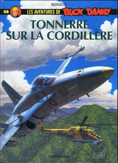 Couverture de l'album Buck Danny Tome 48 Tonnerre sur la cordillère