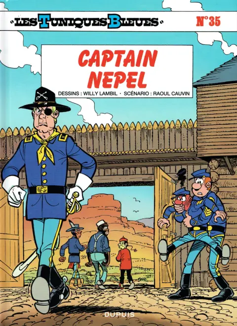 Couverture de l'album Les Tuniques Bleues Tome 35 Captain Nepel