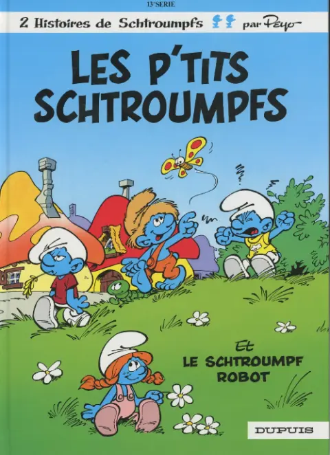 Couverture de l'album Les Schtroumpfs Tome 13 Les p'tits Schtroumpfs