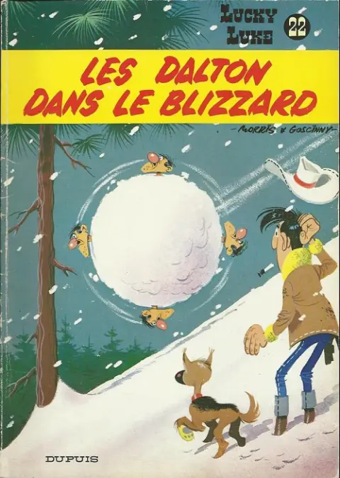 Couverture de l'album Lucky Luke Tome 22 Les Dalton dans le blizzard
