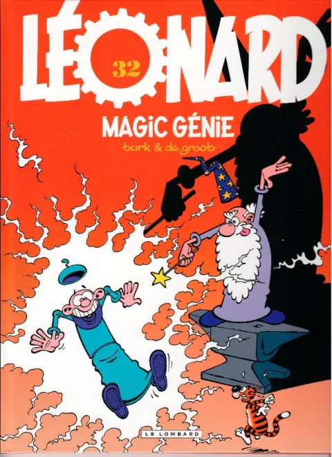 Couverture de l'album Léonard Tome 32 Magic Génie