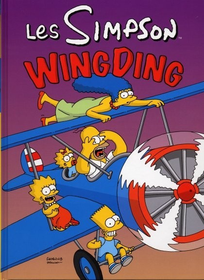 Couverture de l'album Les Simpson Tome 16 Wing Ding