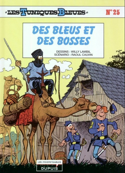 Couverture de l'album Les Tuniques Bleues Tome 25 Des Bleus et des bosses