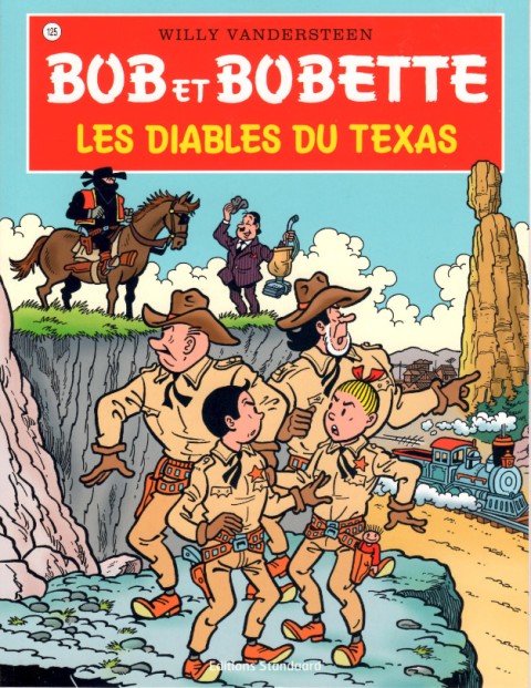 Couverture de l'album Bob et Bobette Tome 125 Les diables du Texas