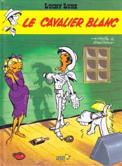 Couverture de l'album Lucky Luke Tome 43 Le Cavalier blanc