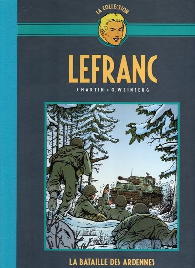 Couverture de l'album Lefranc La Collection - Hachette La bataille des ardennes