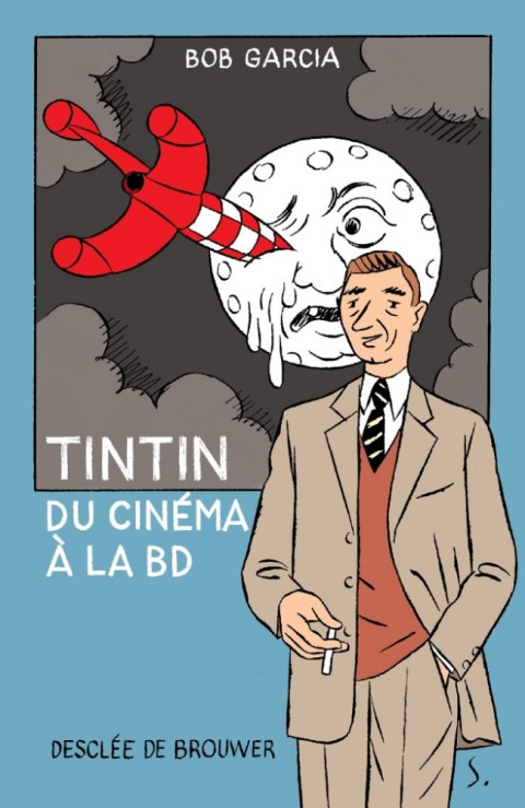 Couverture de l'album Tintin du cinéma à la BD