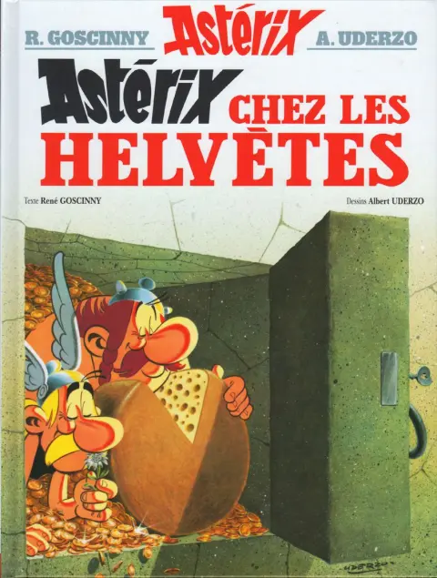 Couverture de l'album Astérix Tome 16 Astérix chez les Helvètes