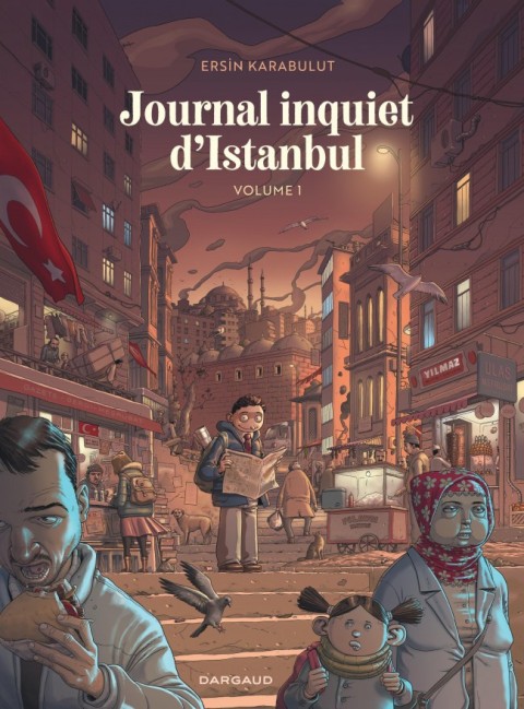 Couverture de l'album Journal inquiet d'Istanbul Volume 1