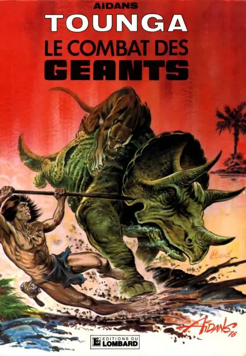 Couverture de l'album Tounga Tome 6 Le combat des géants