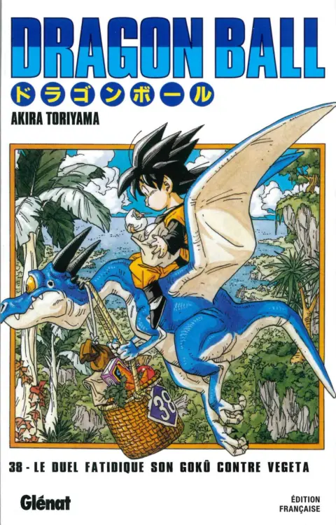 Couverture de l'album Dragon Ball Édition originale Tome 38 Le duel fatidique Son Gokû contre Végéta