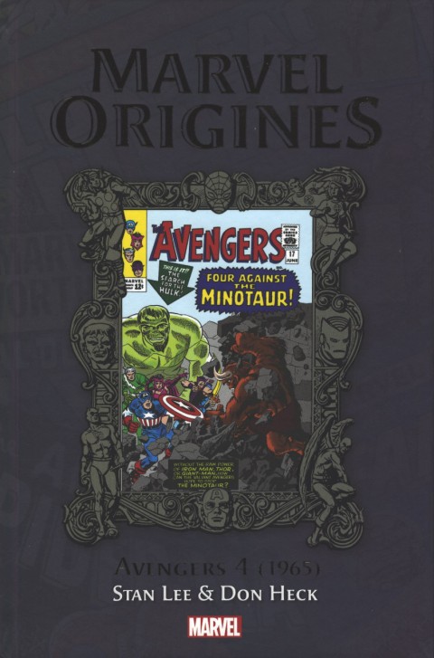 Couverture de l'album Marvel Origines N° 34 Avengers 4 (1965)