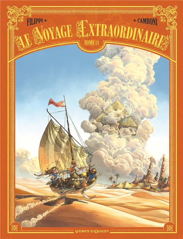 Couverture de l'album Le Voyage Extraordinaire Tome 11 Voyage au centre des terres 2/3