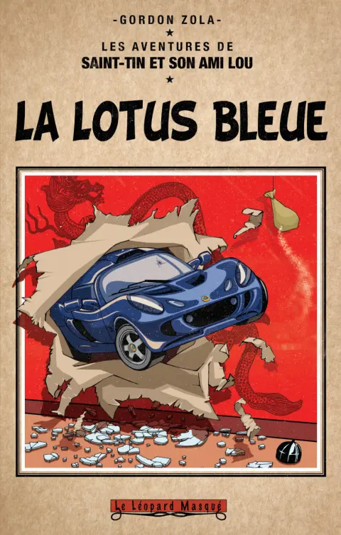 Les aventures de Saint-Tin et son ami Lou La lotus bleue