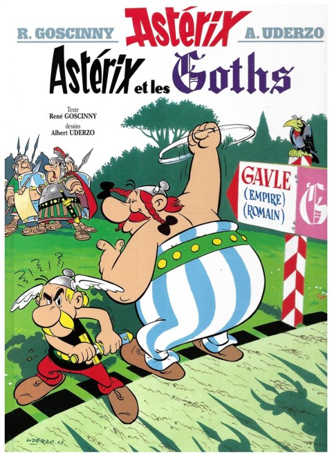 Couverture de l'album Astérix Tome 3 Astérix et les Goths