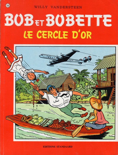 Couverture de l'album Bob et Bobette Tome 118 Le cercle d'Or
