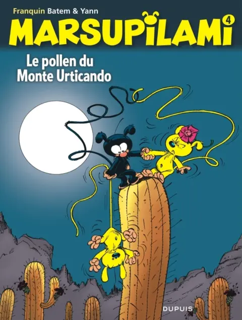 Couverture de l'album Marsupilami Tome 4 Le pollen du Monte Urticando