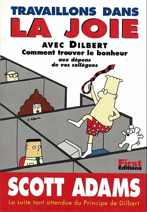 Couverture de l'album Dilbert First Editions Tome 4 Travaillons dans la joie