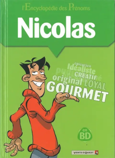 L'Encyclopédie des prénoms en BD Tome 6 Nicolas
