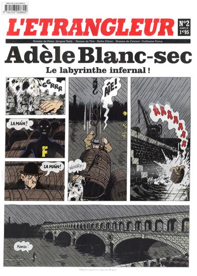 Couverture de l'album L'Étrangleur - Adèle Blanc-Sec Tome 2 Le labyrinthe infernal!