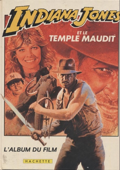 Couverture de l'album Indiana Jones Indiana Jones et le temple maudit (L'album du film)