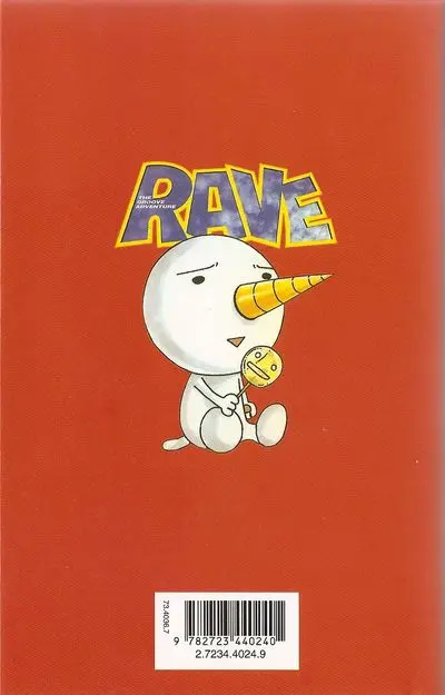 Verso de l'album Rave 1
