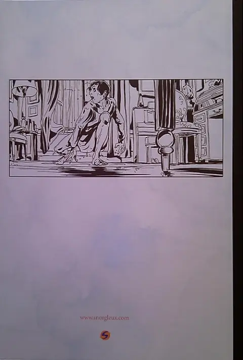 Verso de l'album L'Assassin qu'elle mérite 1. Art Nouveau / 2. La fin de l'innoncence