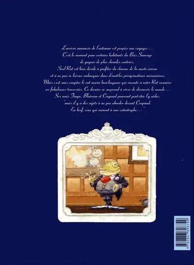 Verso de l'album Le Vent dans les Sables Tome 1 L'invitation au voyage