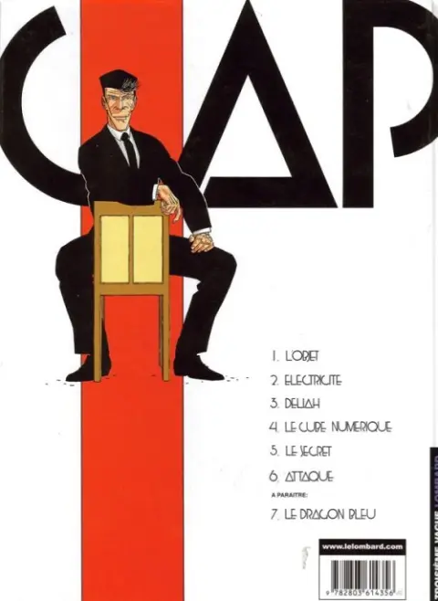 Verso de l'album Capricorne Tome 3 Deliah