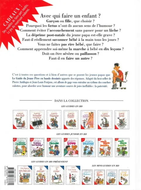 Verso de l'album Le Guide Tome 1 Le guide du jeune père