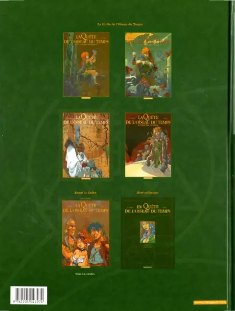 Verso de l'album La Quête de l'oiseau du temps Tome 4 L'œuf des ténèbres