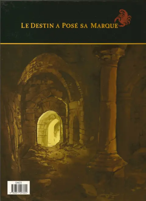 Verso de l'album Le Scorpion Tome 6 Le trésor du Temple