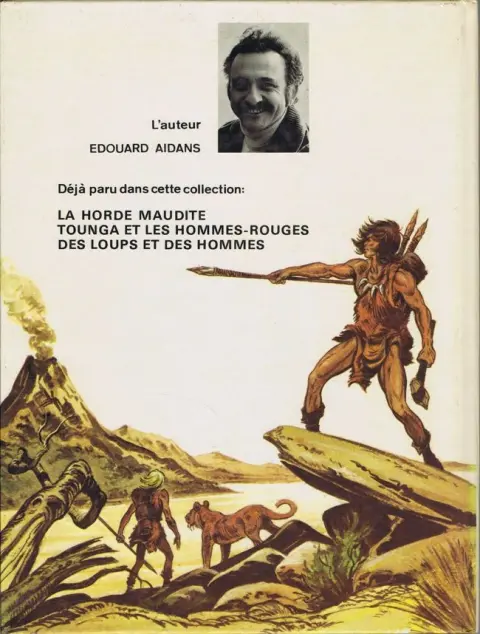 Verso de l'album Tounga Tome 3 Des loups et des hommes