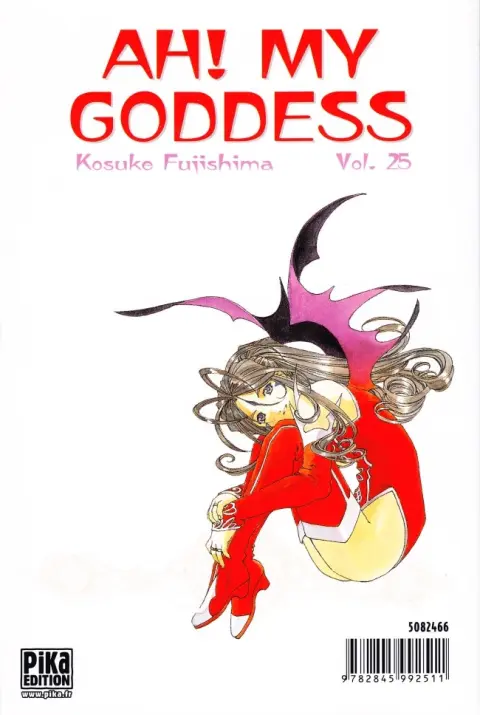 Verso de l'album Ah ! My Goddess Vol. 25