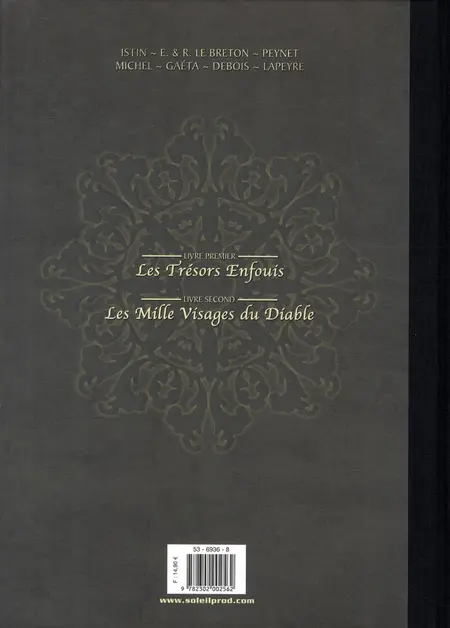 Verso de l'album Les contes du Korrigan Recueil 1
