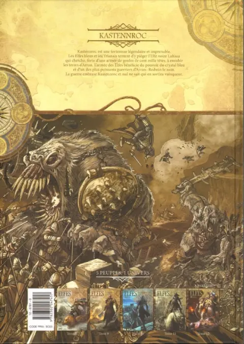 Verso de l'album Elfes Tome 11 Kastennroc