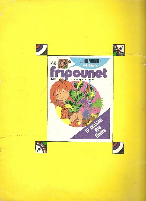 Verso de l'album Fripounet et Marisette 30 ans d'histoires Fripounet
