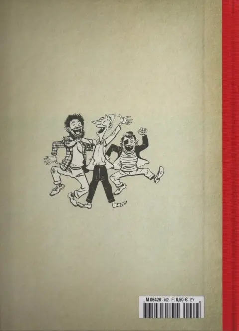 Verso de l'album Les Pieds Nickelés - La collection Tome 103 Les Pieds Nickelés et l'opération